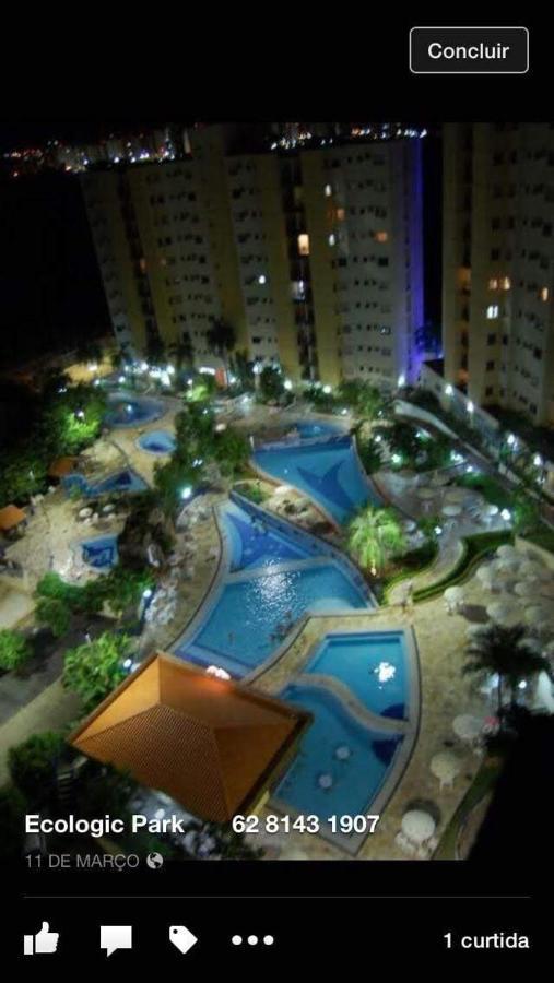 Ecologic Park Ap 2 Quartos Para 7 Pessoas 1Park Aquatico 10 Piscinas Termais Caldas Novas Kültér fotó