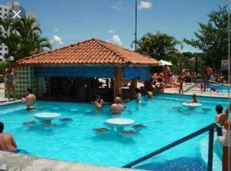Ecologic Park Ap 2 Quartos Para 7 Pessoas 1Park Aquatico 10 Piscinas Termais Caldas Novas Kültér fotó